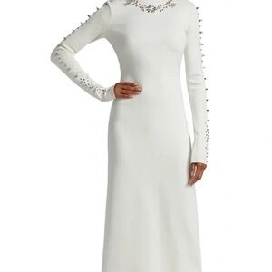 Givenchy embellished gown backless